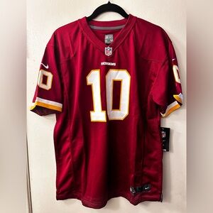 Youth Nike Burgundy #10 Washington Football Jersey with White & Gold Accents